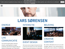 Tablet Screenshot of larssorensen.nl